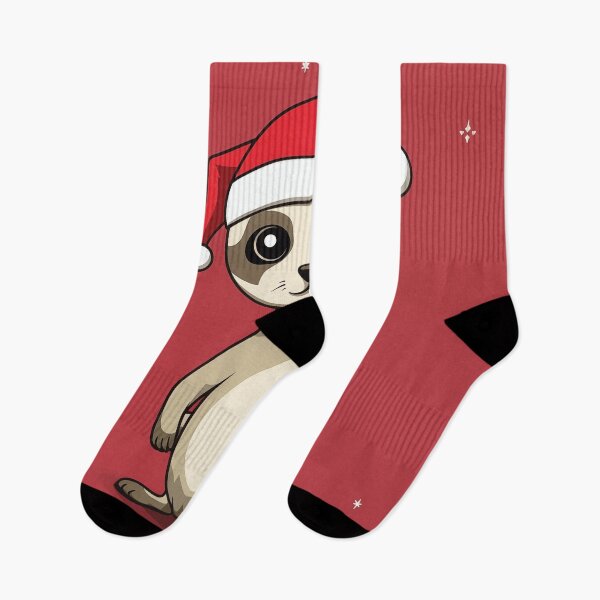 Item preview, Cute Christmas Meerkat designed and sold by Rtymer.