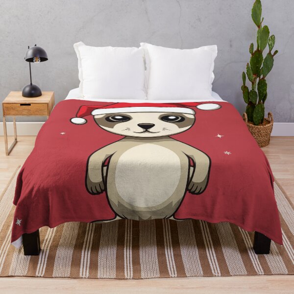 Item preview, Cute Christmas Meerkat designed and sold by Rtymer.
