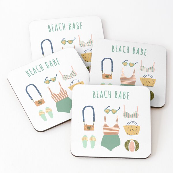 Item preview, Beach Babe Vibes designed and sold by LoLoMariePrints.