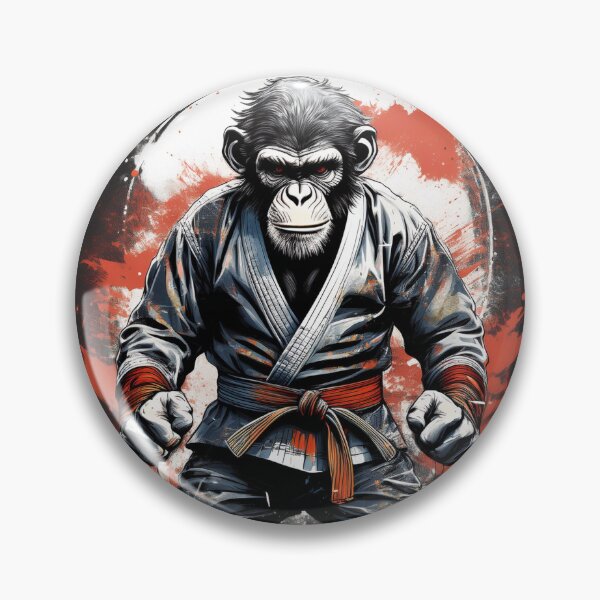 Item preview, Martial Arts Chimpanzee Karate King designed and sold by Boxing Kangaroo Retail Company.