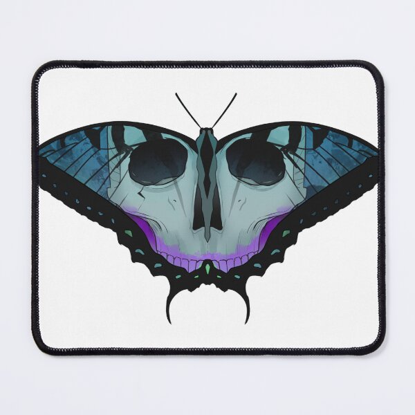 Item preview, Skull Butterfly - Blue designed and sold by Christine Gonçalves.
