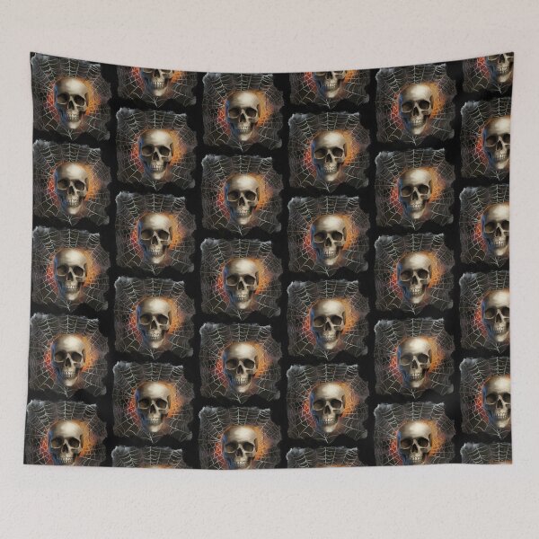 Item preview, Skull In Web designed and sold by Shimmersnap.