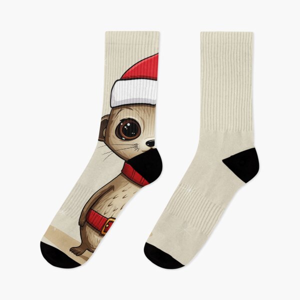 Item preview, Cute Christmas Meerkat designed and sold by Rtymer.