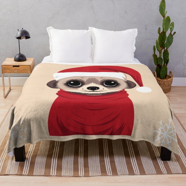 Item preview, Cute Christmas Meerkat designed and sold by Rtymer.