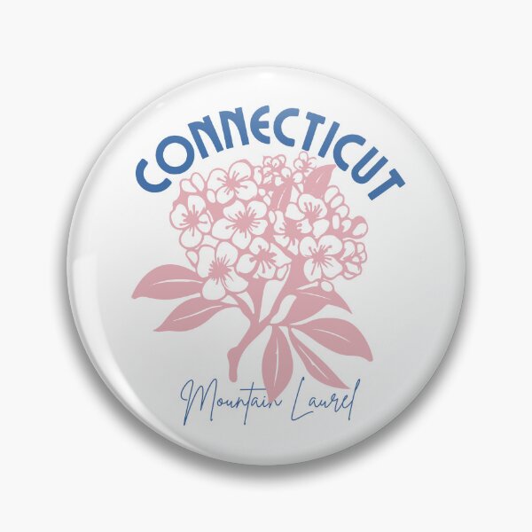 Item preview, Connecticut State Flower Mountain Laurel Classic T-shirt Sticker designed and sold by ThinkNature!.
