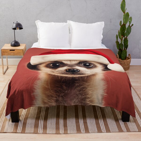 Item preview, Cute Christmas Meerkat designed and sold by Rtymer.