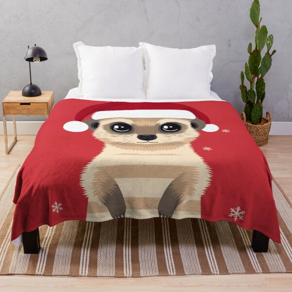 Item preview, Cute Christmas Meerkat designed and sold by Rtymer.