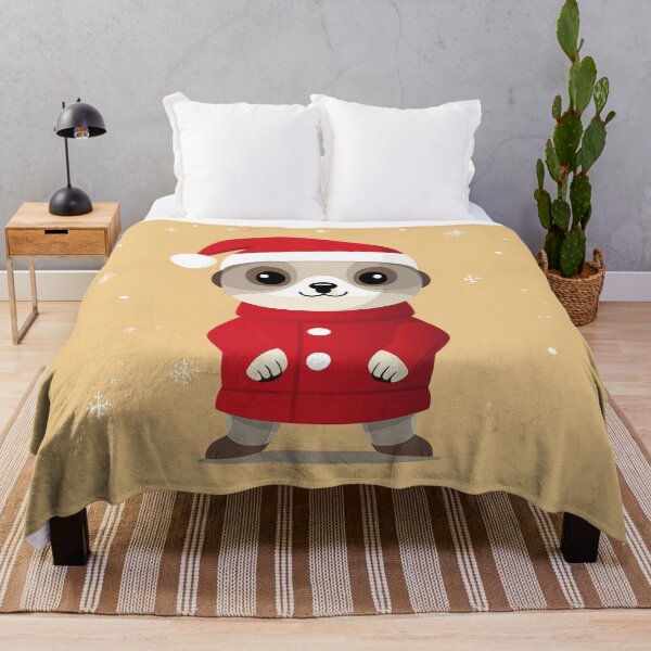 Item preview, Cute Christmas Meerkat designed and sold by Rtymer.