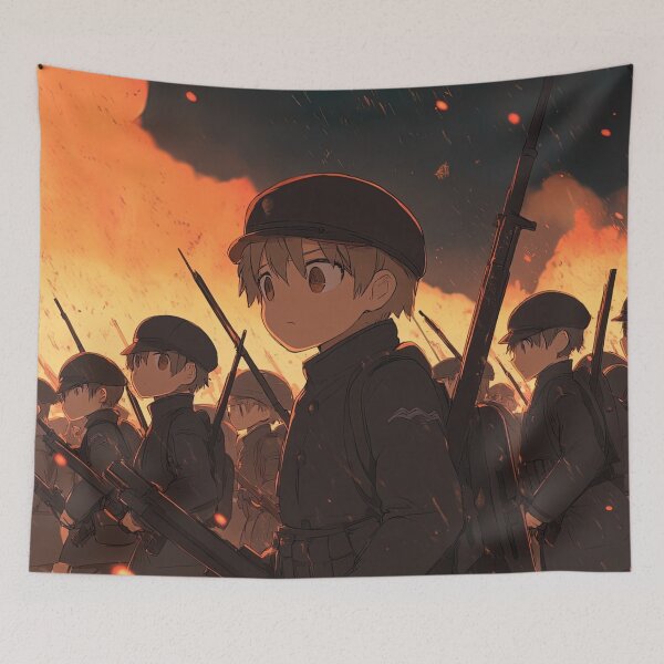 Item preview, Soldiers at War | Anime style designed and sold by ComicsFactory.
