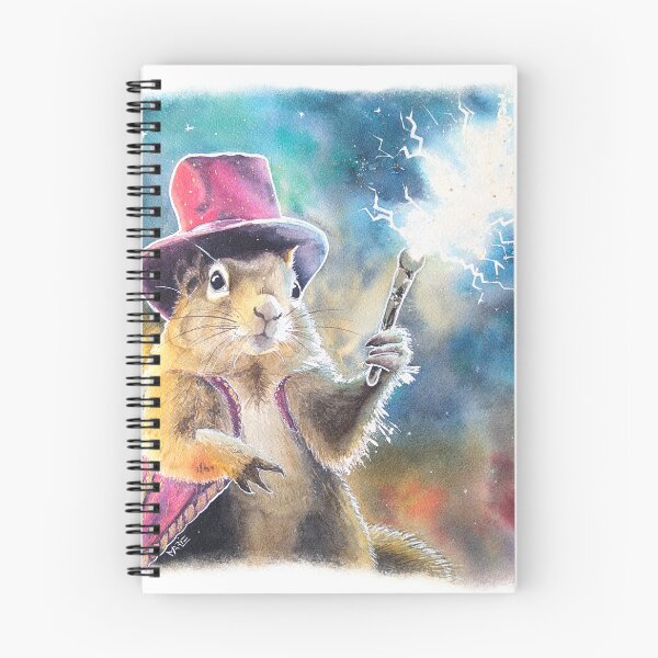 Item preview, Magic Squirrel Casting Lightning designed and sold by MarieLeRiz-Art.