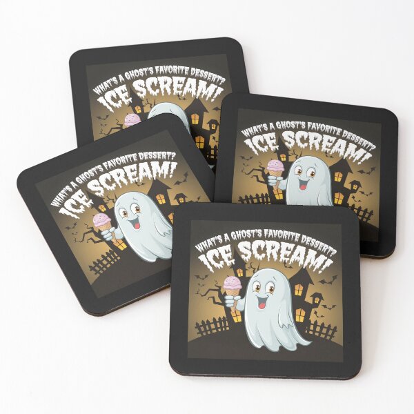 Item preview, What’s a ghost’s favorite dessert? Ice scream! designed and sold by Peters50.