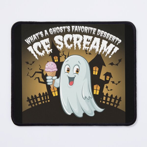 Item preview, What’s a ghost’s favorite dessert? Ice scream! designed and sold by Peters50.
