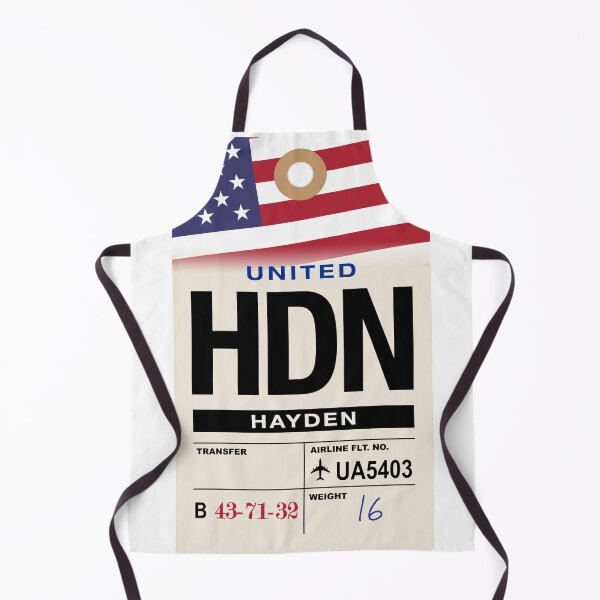 Item preview, Hayden (HDN) Colorado Airline Luggage Tag designed and sold by travelwitheric.