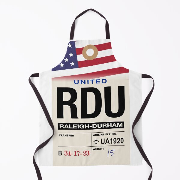 Item preview, Raleigh-Durham (RDU) North Carolina Airline Luggage Tag designed and sold by travelwitheric.