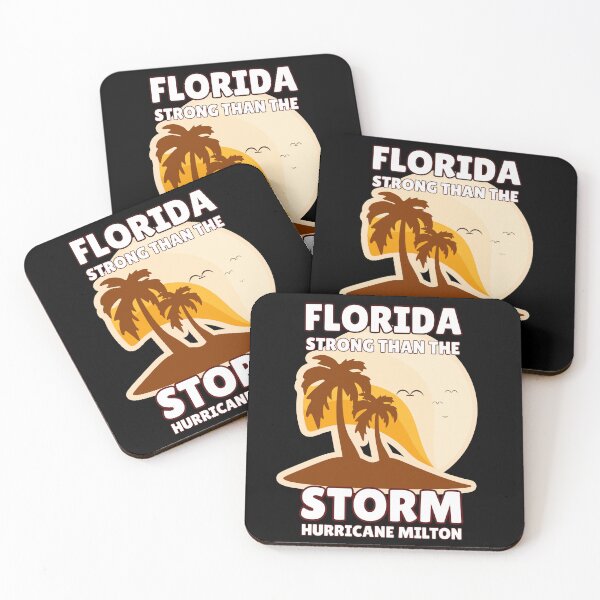 Item preview, Florida Stronger Than The Storm Hurricane Milton  designed and sold by ANNINOART ⭐⭐⭐⭐⭐.