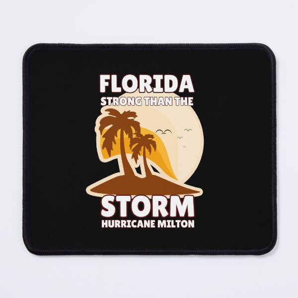 Item preview, Florida Stronger Than The Storm Hurricane Milton designed and sold by ANNINOART ⭐⭐⭐⭐⭐.