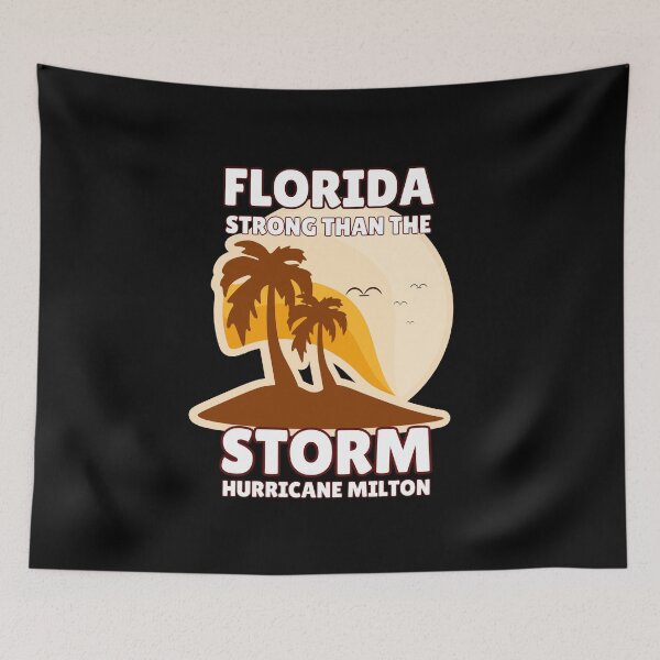 Item preview, Florida Stronger Than The Storm Hurricane Milton  designed and sold by ANNINOART ⭐⭐⭐⭐⭐.