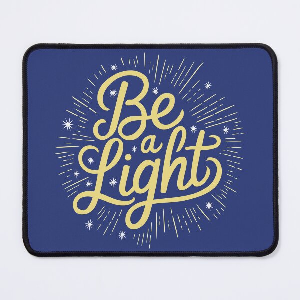 Item preview, Be a Light - Inspirational Hand-Drawn Typography Design designed and sold by serein32.