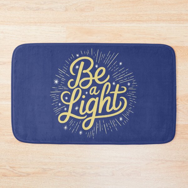 Item preview, Be a Light - Inspirational Hand-Drawn Typography Design designed and sold by serein32.