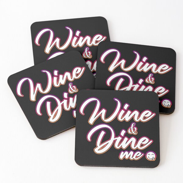 Item preview, Wine and Dine Me designed and sold by Shawnsonartshop.
