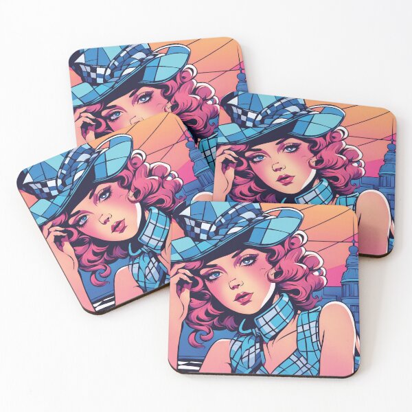 Item preview, Retro Lady 007 - 1880's Wild West Lady - 80's Comic designed and sold by QuarterMoon.