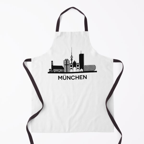Item preview, München Skyline Silhouette Black designed and sold by strixvariaart.