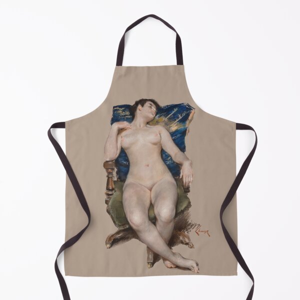 Item preview, Nude Resting in a Chair William Merritt Chase designed and sold by TeeARTHY.
