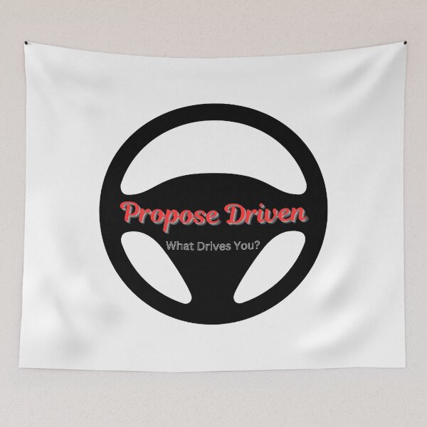 Item preview, Purpose Driven: What Drives You? designed and sold by TShirtCrafters.