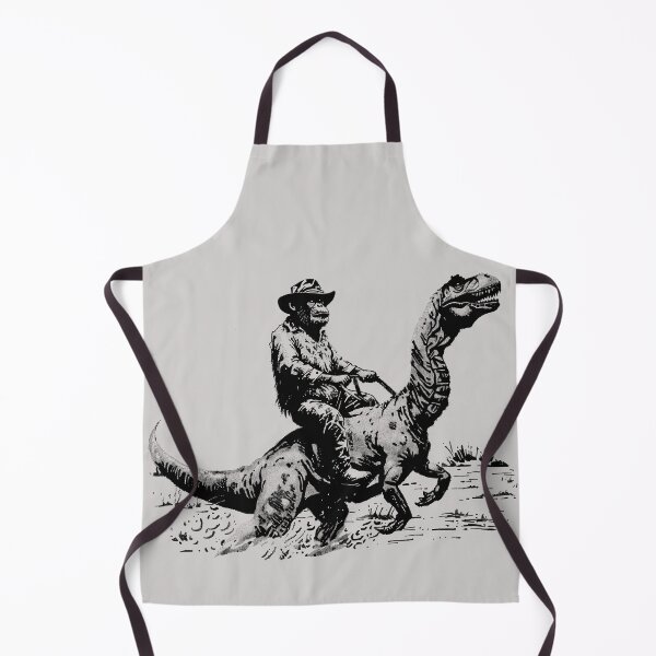 Item preview, Monkey ride a Dinosaur designed and sold by SamArtWear.