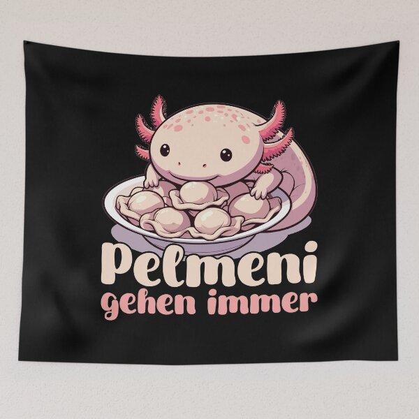 Item preview, Axolotl Pelmeni always go gift designed and sold by Pineapple-Tree.