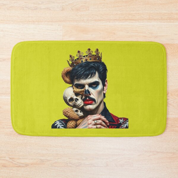 Item preview, Freddie Mercury, Royal crown with skull, Queen, cool design designed and sold by TaliaShin.