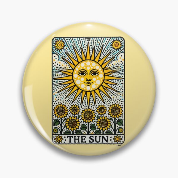 Item preview, The Sun Tarot Card designed and sold by FrictionMaxxing.