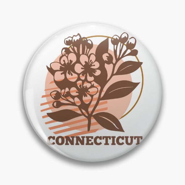 Item preview, Connecticut State Flower Mountain Laurel Classic T-shirt Sticker designed and sold by ThinkNature!.