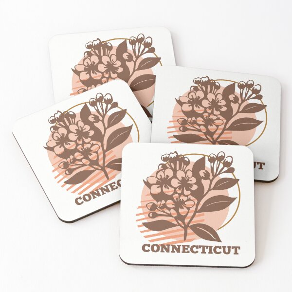 Item preview, Connecticut State Flower Mountain Laurel Classic T-shirt Sticker designed and sold by ThinkNature!.