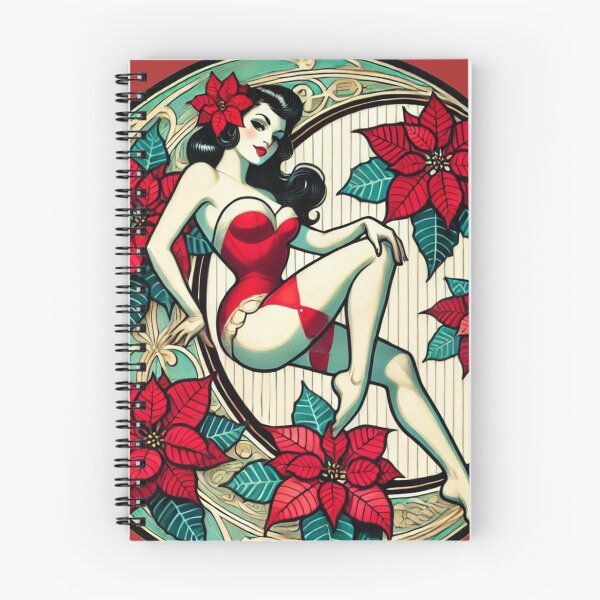 Item preview, Christmas Pinup designed and sold by FrictionMaxxing.