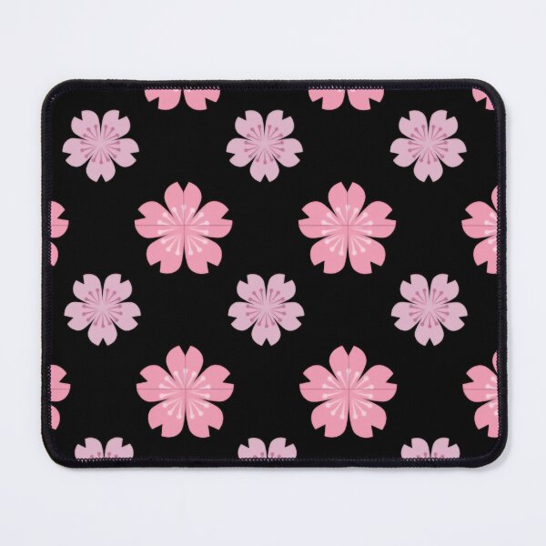 Item preview, Pink Flower Textile designed and sold by QuietJamsDesign.