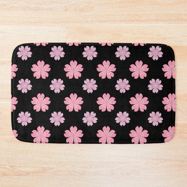 Item preview, Pink Flower Textile designed and sold by QuietJamsDesign.