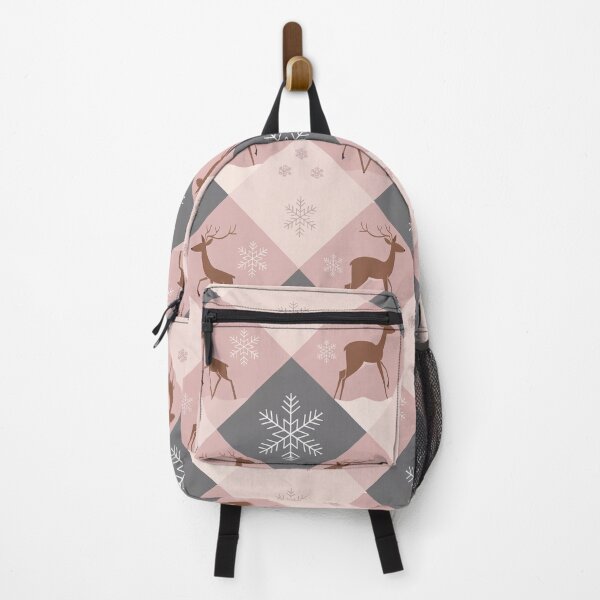 Item preview, Geometric Deer and Snowflakes Winter Pattern designed and sold by PragmaticP.
