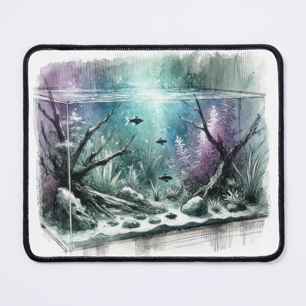 Item preview, Aquascaping Watercolor designed and sold by Subtle Awe.