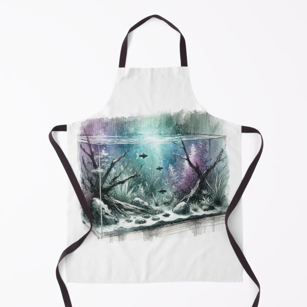 Item preview, Aquascaping Watercolor designed and sold by Subtle Awe.