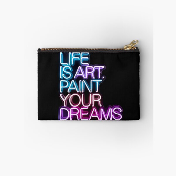 Item preview, Life is art. Paint your dreams. Neon Art. designed and sold by paulo silveira.