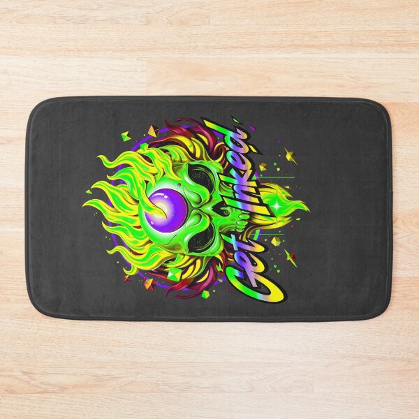 Item preview, Get Inked Cool Fire Skull Tattoo Design  designed and sold by TheArtOfPat.