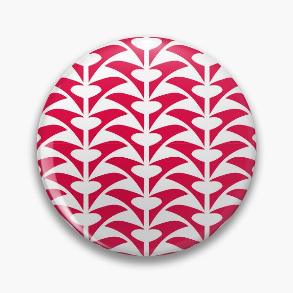 Item preview, NEW FAUX. ABSTRACT REPEAT PATTERN. RED. designed and sold by 5hertz.
