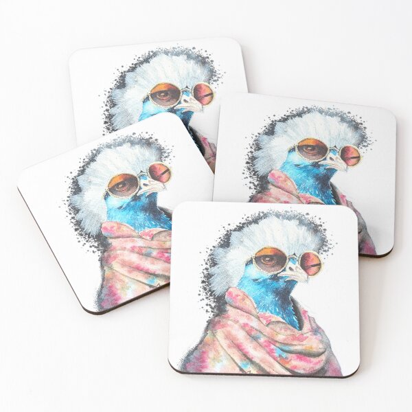 Item preview, Distinguished Ostrich in Sunglasses designed and sold by MarieLeRiz-Art.