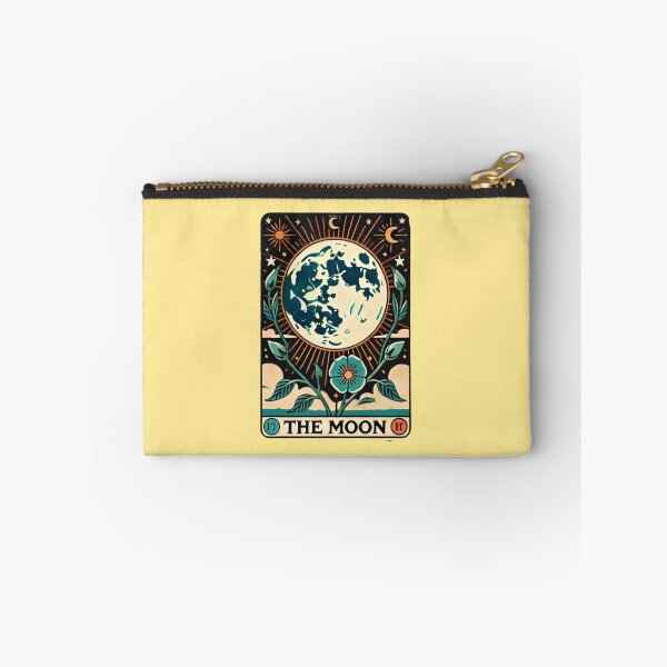 Item preview, The Moon Tarot Card designed and sold by FrictionMaxxing.