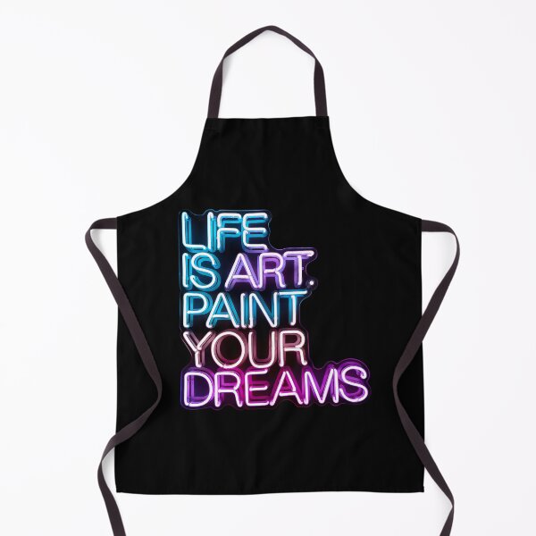 Item preview, Life is art. Paint your dreams. Neon Art. designed and sold by paulo silveira.
