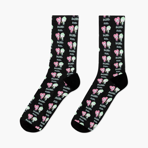 Item preview, Cute "HaLOVEn" Monsters with Love Message Adorable Cartoon Design designed and sold by Prime-Studio.