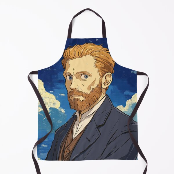 Item preview, Vincent van Gogh, portrait | Anime style designed and sold by ComicsFactory.