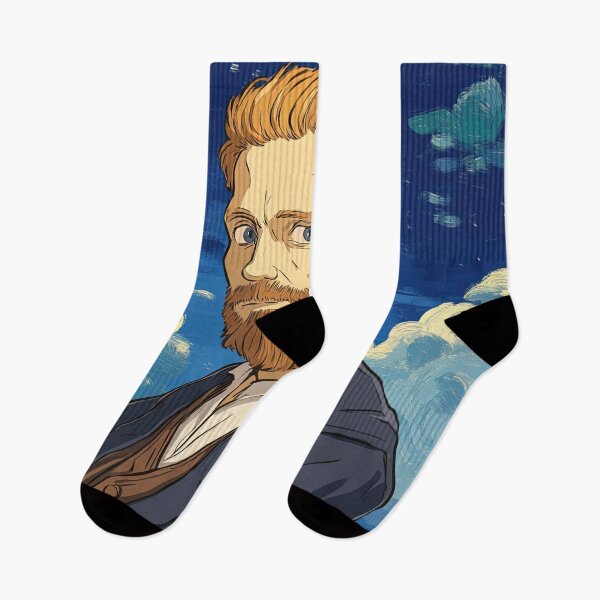 Item preview, Vincent van Gogh, portrait | Anime style designed and sold by ComicsFactory.