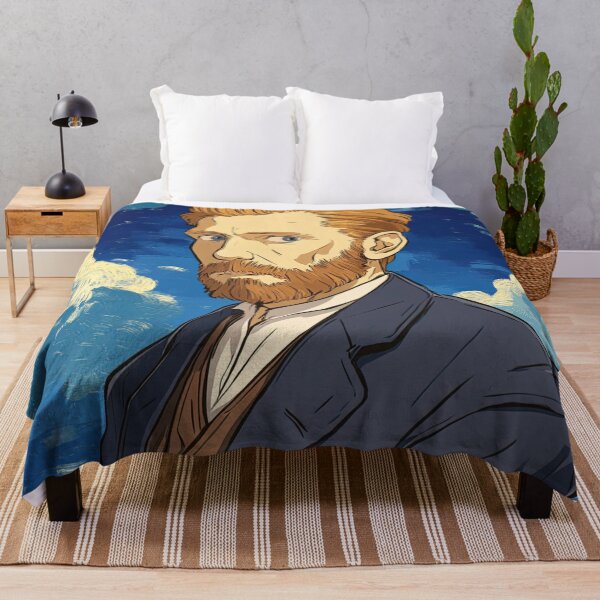 Item preview, Vincent van Gogh, portrait | Anime style designed and sold by ComicsFactory.